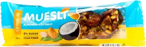 Baton-müsli Badamlı duzlu karamel ilə