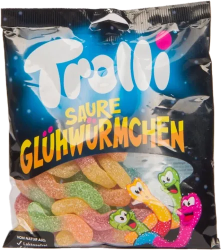 Жевательные конфеты Saure Glühwürmchen