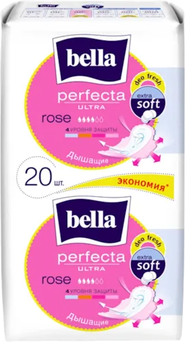 Qadın bezləri Perfecta Rose Deo Fresh Soft Ultra 10+10 əd