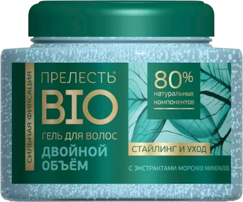 Saç üçün gel Bio İkiqat həcm