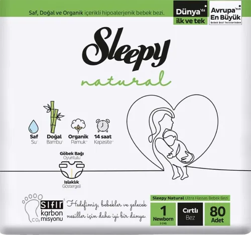 Uşaq bezləri Natural Ultra Sensitive N1 2