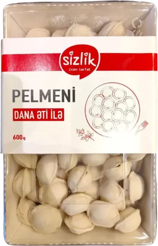 Dana əti ilə Pelmeni 