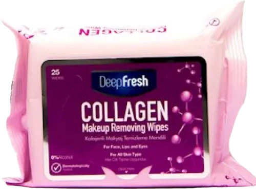 Nəm salfetlər kollagen ilə 25 əd