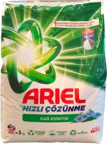 Yuyucu toz Dağ əsintisi ağ paltarlar ücün