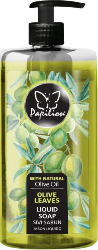 Liquid soap with olive oil