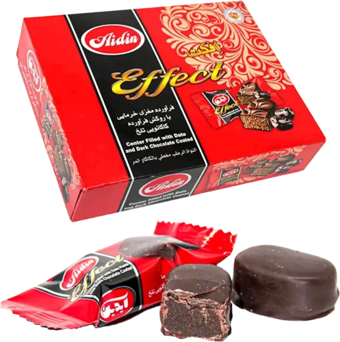 Şokoladlı xurma konfetləri 