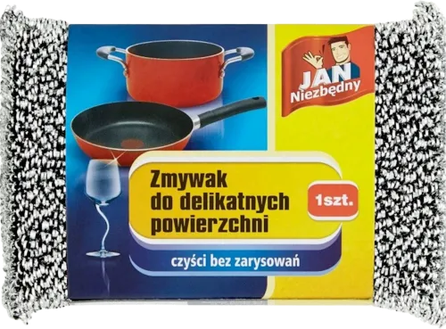 Süngər niezbedny teflon üçün gümüşü