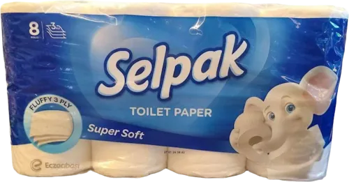 Tualet kağızı Super Soft 3 qat 8 rulon