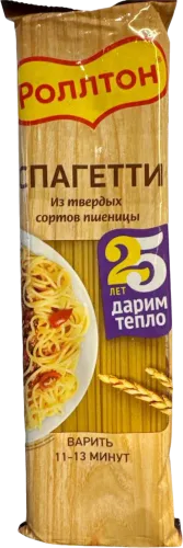Sərt buğda növləri ilə spagetti 
