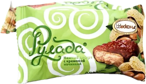 Рулет с арахисовым кремом