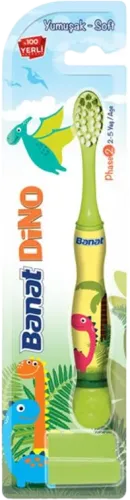 Diş Fırçası 2-5 Yaş Dino Soft