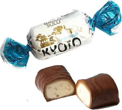Kyoto Молоко и Шоко-Ролл Жевательный Конфет