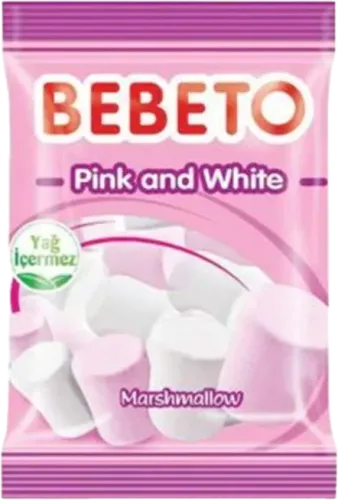 Marshmallow Colored Soft Candy