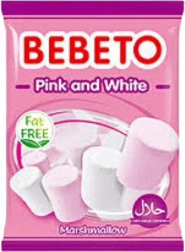 Marshmallow Colored Soft Candy