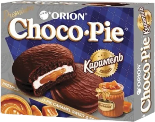 Choco Pie Premium Tünd Karamel