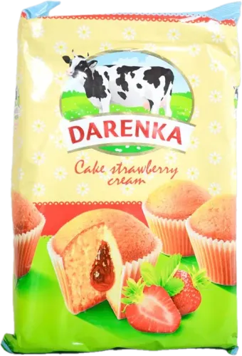 Кекс Клубничный