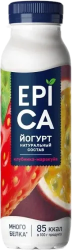 Йогурт Клубника Маракуйя