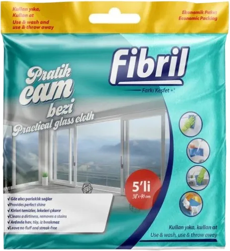 Şüşə Silən Bez