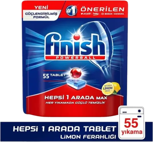 Limonlu Hepsı 1 Arada Qabyuyan Tabletlər