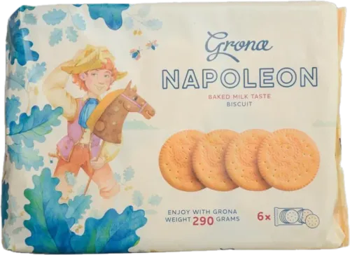 Napoleon bişmiş süd peçenyeləri