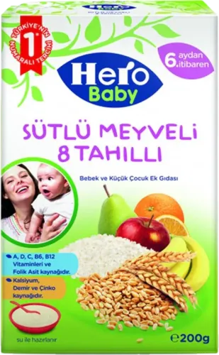 8 Cereal Milk Porridge with Fruit
