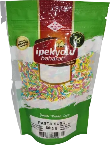 Colored Cake Decorations