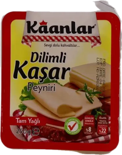 Sliced Kashar Cheese