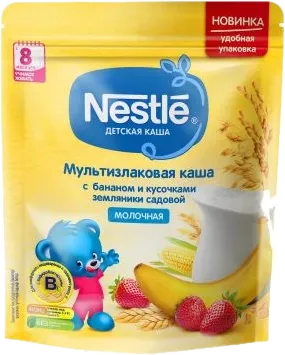 Banan və Çiyələk Püresi