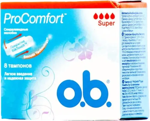 ProComfort Super Tampons