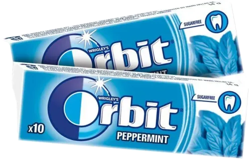 Жевательная резинка Orbit Перечная мята Пеллет
