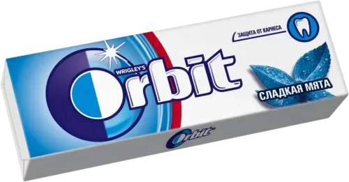 Жевательная резинка Orbit Спеарминт Пеллет