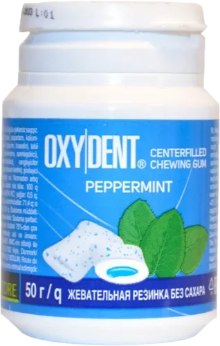 Жевательная резинка Oxydent мятная