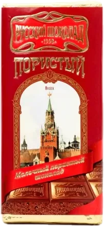 Молочный пористый шоколад
