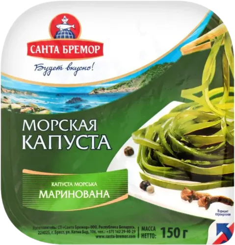 Морская капуста маринованная