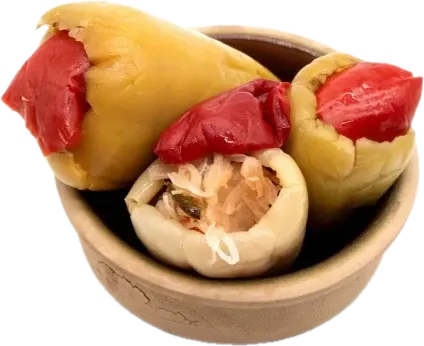 Соленья из перца и баклажанов