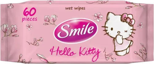 Влажные салфетки Hello Kitty