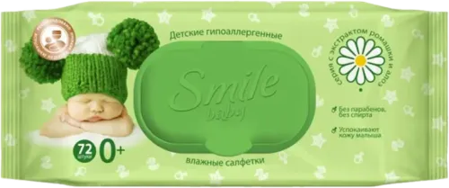 Baby влажные салфетки алоэ и календула