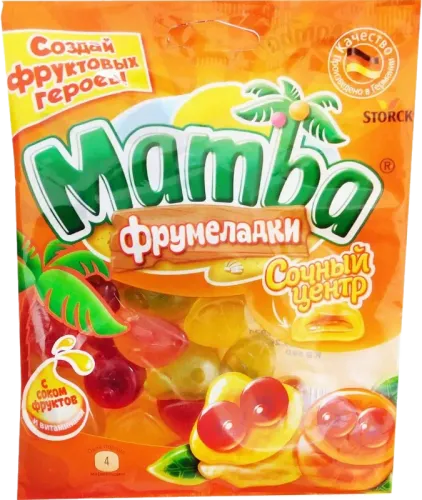 Mamba фруктовые жевательные конфеты