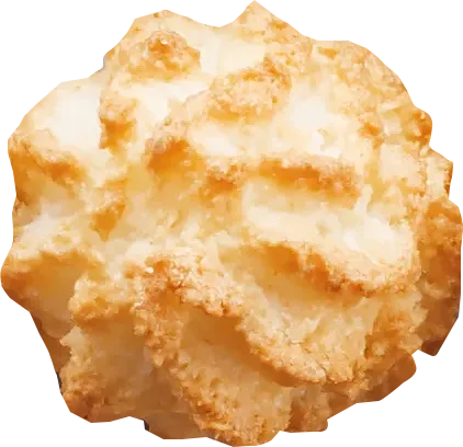 Кокосовая булочка