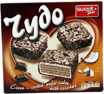 Chudo Вафли кокосовые с шоколадом