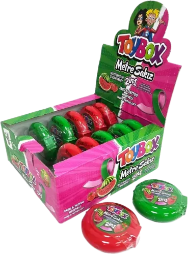 Metre saqqız qarpız və çiyələk