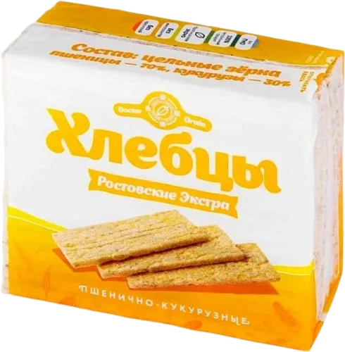 Экстра Пшенично-Кукурузные Хлебцы