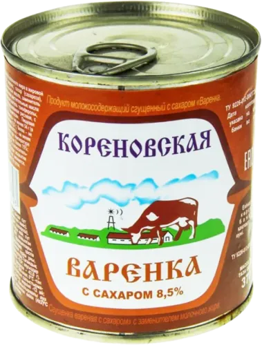 Korenovskaya Condensed Milk with Sugar