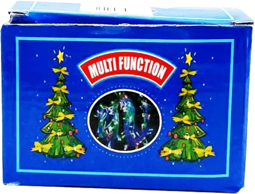 Новогодние цветные огни