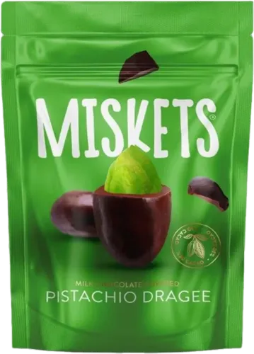 Miskets Шоколадное драже с фисташками