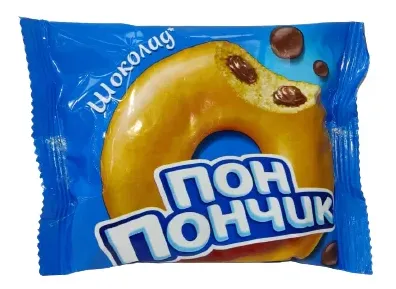 Ponponcik Пончик с шоколадом