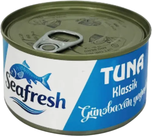 Ton balığı günəbaxan yağda