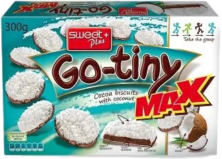 Sweet+Go Max Кокосовое Шоколадное Печенье