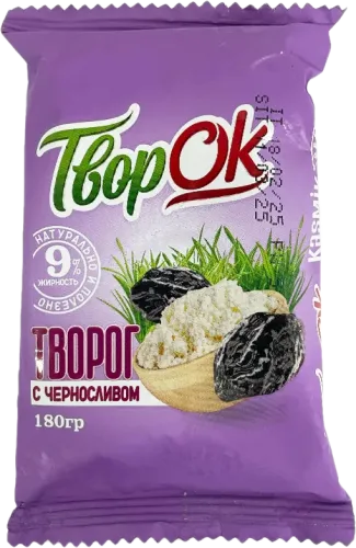 Творог Чернослив