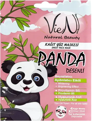 Panda Parça Maskası